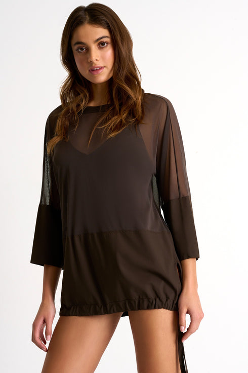 Shan Mia Mesh tunic